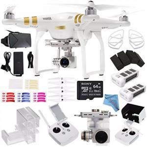 ドローン DJI Phantom 3 Professional Quadcopter with 4K...