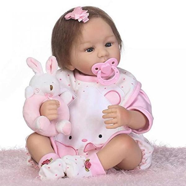 幼児用おもちゃ NPK 2017 22 Inch Reborn Baby Dolls Soft Si...