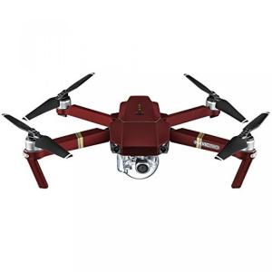 ドローン DJI Mavic Pro Seamless Coverage Wrap Protective Skin 3M Car Film Stickers RC Quadcopter Drone Matte Red Metallic