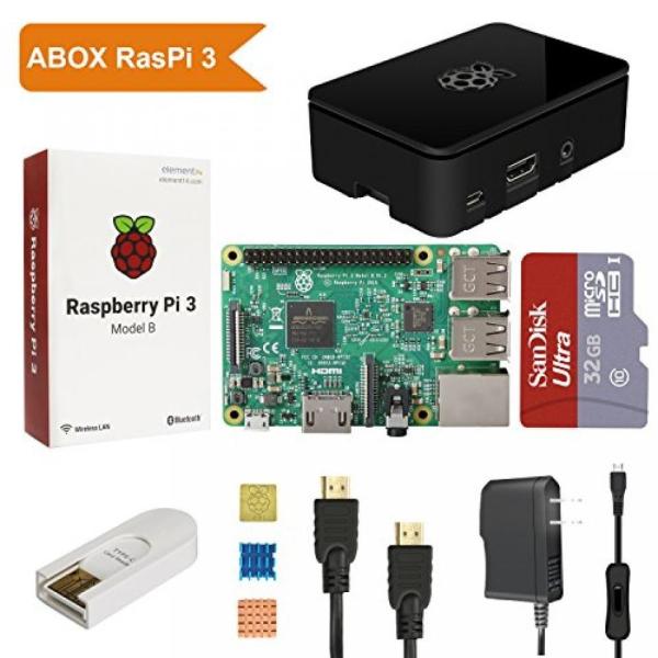 プロジェクター ABOX Raspberry Pi 3 Model B Ultimate Start...