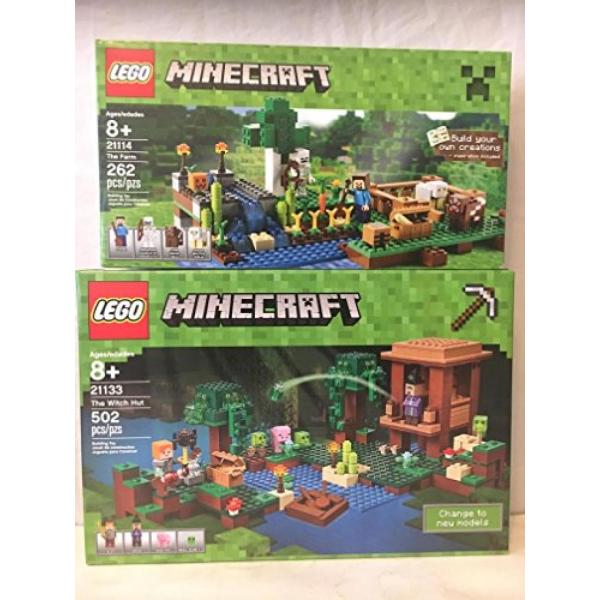 レゴ LEGO Minecraft The Witch Hut &amp; LEGO Minecraft T...