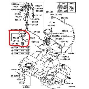 ランエボ9 純正アクチュエーター　CT9A 三菱 純正エボⅨ用アクチュエーター （品番1515A056） のパーツ