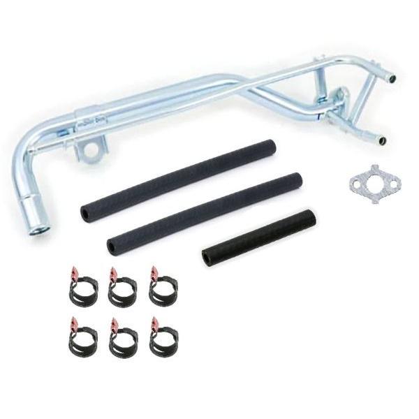 ★ トヨタ 純正 新品   AE86 ウォーターバイパスパイプ No.2 ホース 3本 クランプ 6...