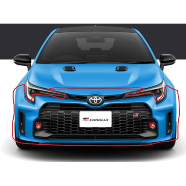 各色有り★ トヨタ 純正 新品  GRカローラ フロントバンパー一式セット GZEA14H カローラ...