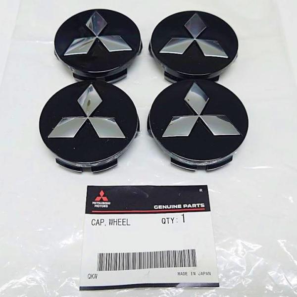 三菱 純正 新品  eKスペース センターキャップ 4個 黒 51mm ブラック ホイール