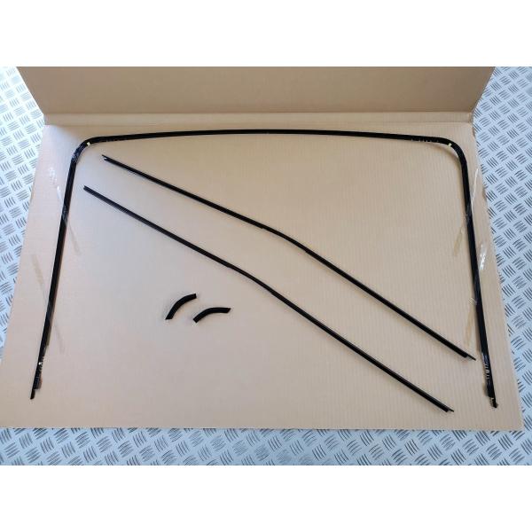 ★ 日産 純正 新品  R32 スカイライン用 リヤガラスモール 5点セット 2ドア車対応品 BNR...