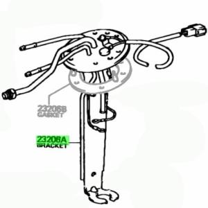 ★ トヨタ 純正 新品  AE86 AE85 カローラ レビン トレノ 燃料 フューエル ポンプ ブ...