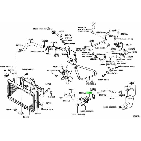 ★ トヨタ 純正 新品  CR4# 5# KR4# 52 SR40 50 タウンエースノア ウォータ...