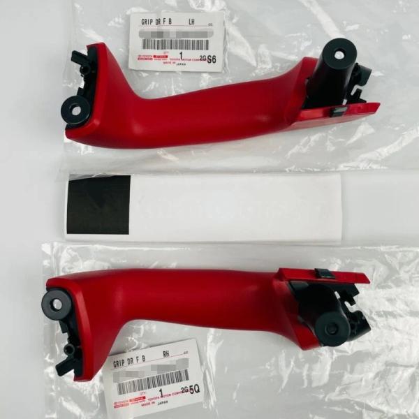 ★ トヨタ 純正 新品  AE86 アシストグリップ レッド 左右 ハチロク BRZ JDM GEN...