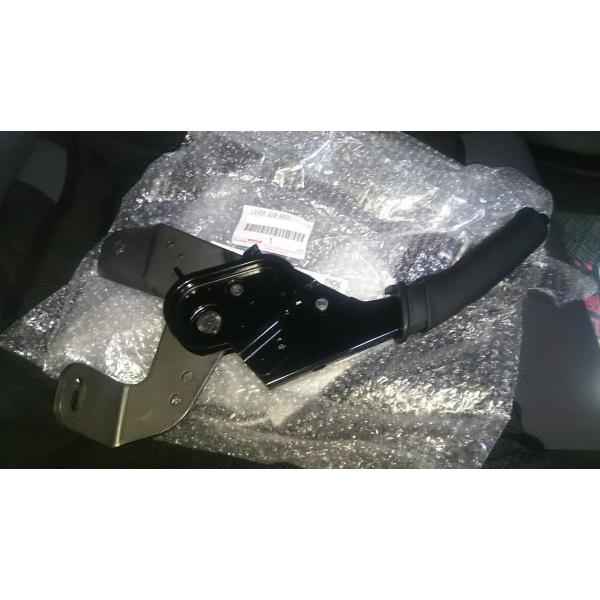 ★ トヨタ純正 新品 JZX110 マークII サイドブレーキレバー Ir-V 5MT 黒革