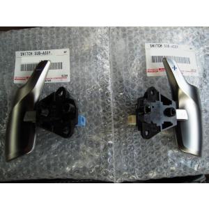 レクサス RC F GS 純正 パドルシフト スイッチ 左右セット レクサス
