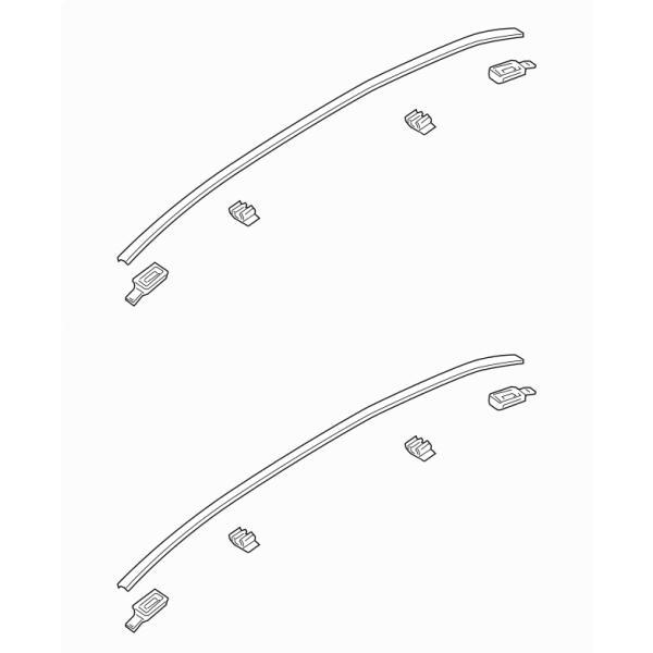 ★ マツダ 純正 新品  RX-8 ルーフモール モールディング ウイング ブルー 左右セット RX...