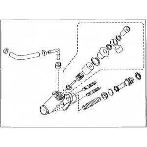 ★ マツダ 純正 新品  RX-8 SE3P クラッチマスターシリンダー Clutch Master...
