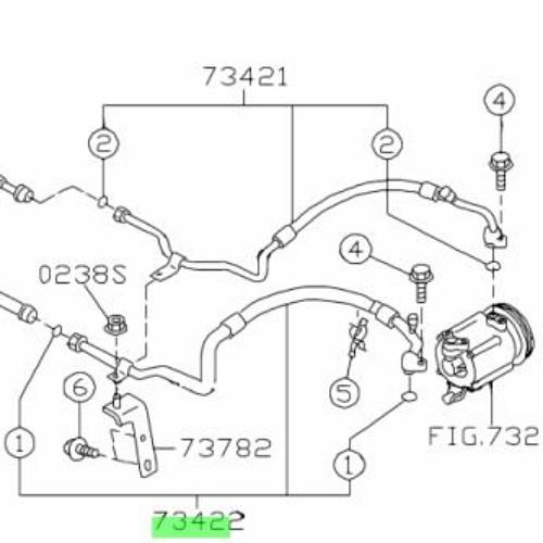 スバル 純正 新品  TT1 TT2 TV1 TV2 サンバー プレッシャーサクションホース [一式...