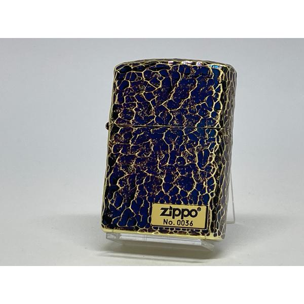 ZIPPO[ジッポー]5面加工 アーマー ハンマートーン 金メッキいぶし 162GI-Z5HAMME...