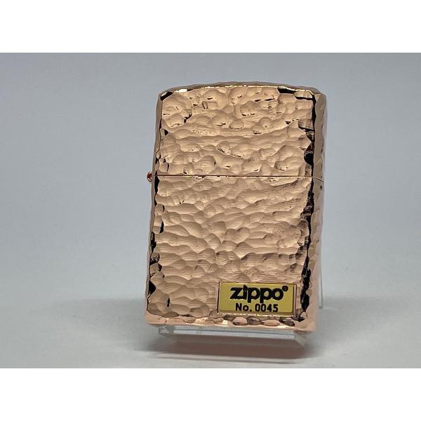 ZIPPO[ジッポー]5面加工 アーマー ハンマートーン ピンクゴールド 162PG-Z5HAMME...