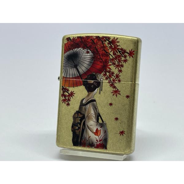 ZIPPO[ジッポー]JAPANESQUE 和の雅 舞妓 真鍮バレル 2BB-MAIKO