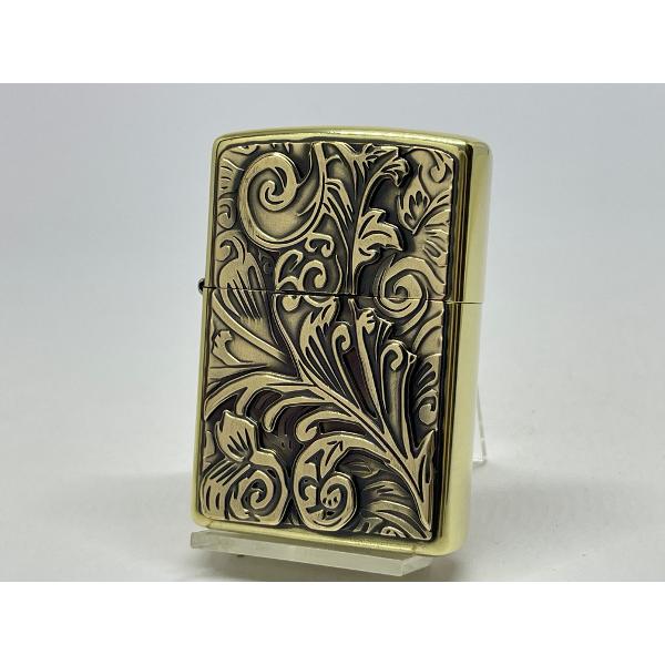 ZIPPO[ジッポー] W METAL アラベスクレリーフ 真鍮いぶし 2BIWM-KARA1