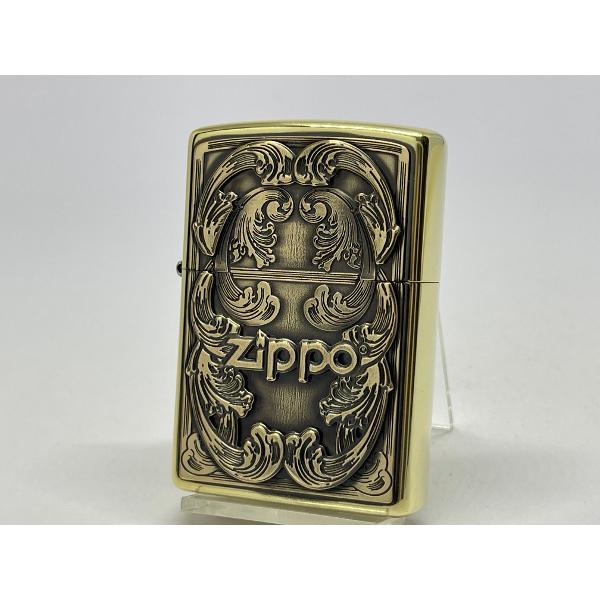 ZIPPO[ジッポー] W METAL アラベスクレリーフ 真鍮いぶし 2BIWM-ZKARA1