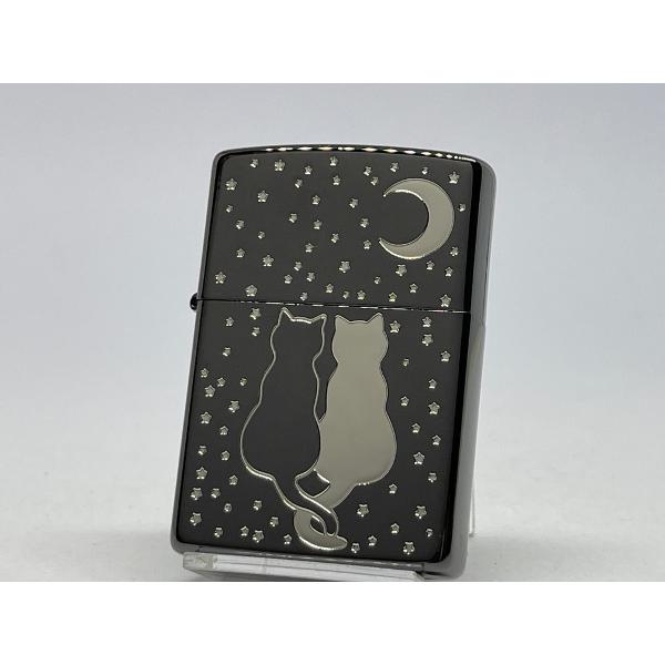 ZIPPO[ジッポー]CAT キャット 黒ニッケル 2BKS-TCATS