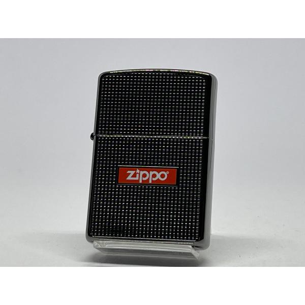 ZIPPO[ジッポー]両面加工 DOT &amp; LOGO ドット＆ ロゴ ブラック 2BN-CUTLOG...