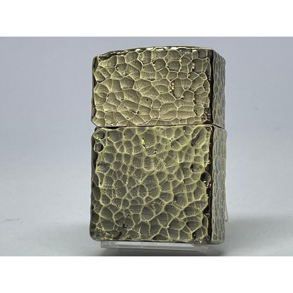 ZIPPO[ジッポー]フルメタルジャケット ハンマートーン 真鍮メッキ 2FMJ-BI