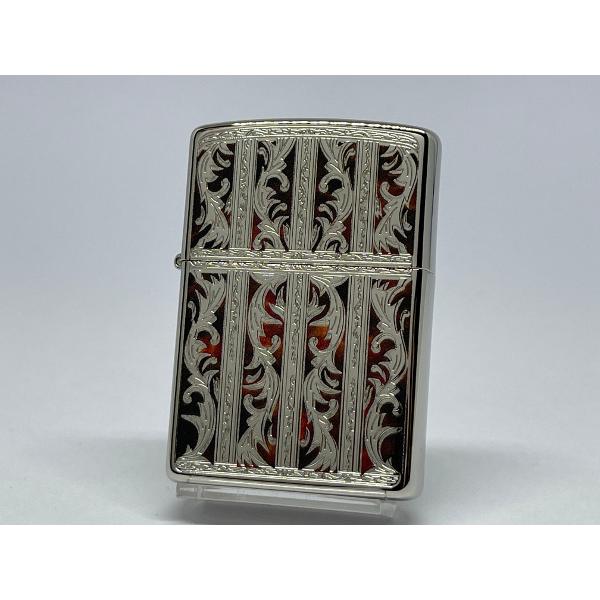 ZIPPO[ジッポー]両面加工 マーブルアラベスク ニッケル 2NI-ARABESQUEM