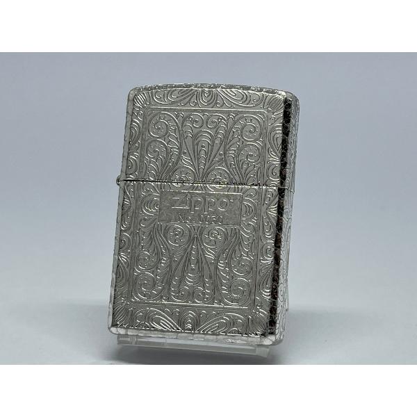 ZIPPO[ジッポー]5面連続加工 アラベスクシリーズ 銀メッキバレル仕上げ 2SB-5KARART