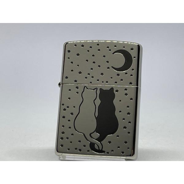 ZIPPO[ジッポー]CAT キャット ニッケル 2SBK-TCATS