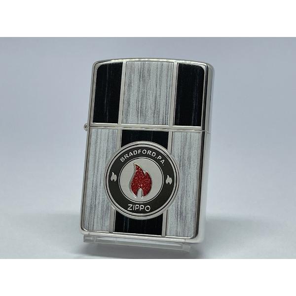 ZIPPO[ジッポー]両面加工 ZIPPO LOGO ジッポーロゴ ブラック 2SI-FLBK