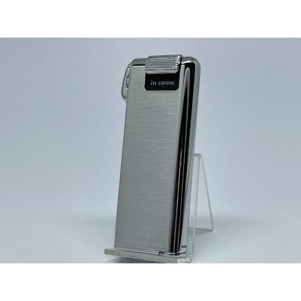 イムコロナ ガスライター Pipe Master パイプマスター クロームヘアライン MADE IN...