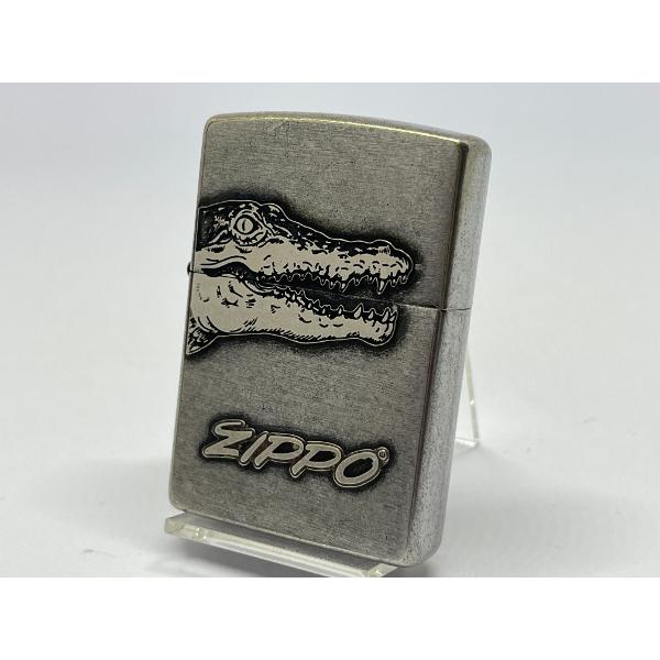 ZIPPO[ジッポー]CLASSIC METAL クロコダイル クラシックメタル SV 1201S9...