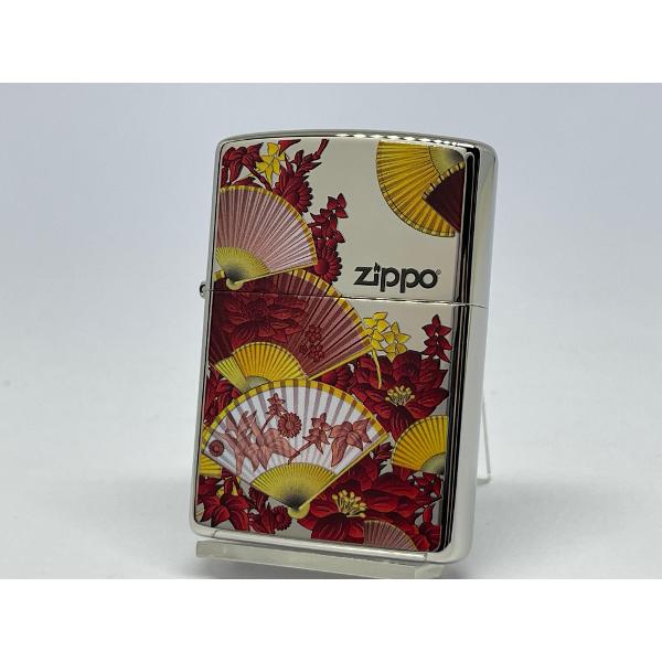 ZIPPO[ジッポー]扇子 センス アカ 赤 1201S935