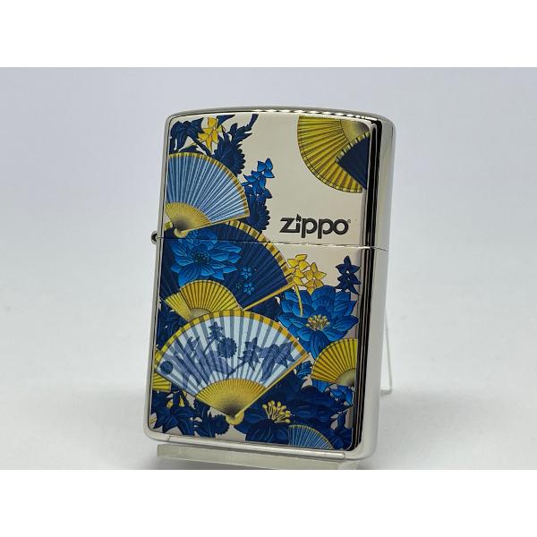 ZIPPO[ジッポー]扇子 センス アオ 青 1201S936