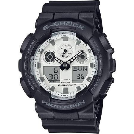 カシオ G-SHOCK Black and brilliant whiteシリーズ GA-100WD...