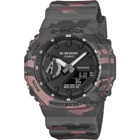 カシオ G-SHOCK カモフラージュシリーズ GA-2100CM-8AJF 国内正規品