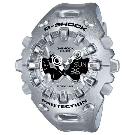 カシオ G-SHOCK アナログ・デジタルコンビ ベゼル・バンド一体構造 GA-V01A-8AJF ...