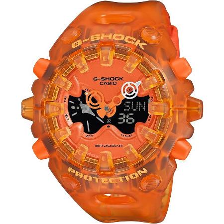 カシオ G-SHOCK TRANSPARENT PACK アナログ・デジタルコンビ ベゼル・バンド一...