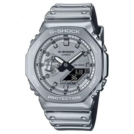 カシオ G-SHOCK FINE METALLIC SERIES タフシリコーンバンド GM-210...