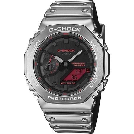 カシオ G-SHOCK FINE METALLIC SERIES タフシリコーンバンド GM-210...