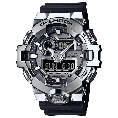 カシオ G-SHOCK Big case デジタルアナログコンビ GM-700-1AJF 国内正規品