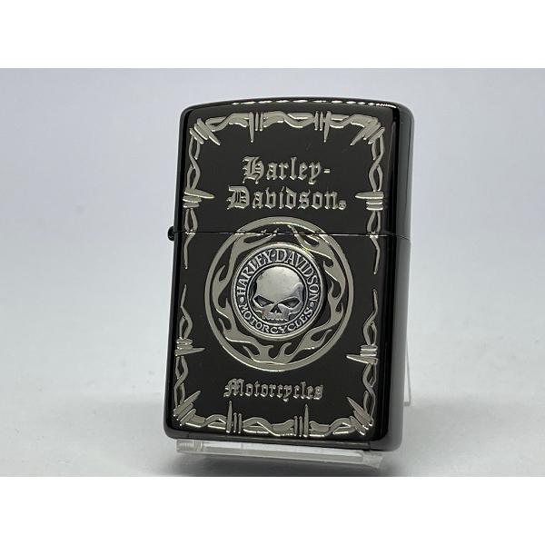 ZIPPO[ジッポー] HARLEY-DAVIDSON(ハーレーダビッドソン)Sメタル スカル HD...