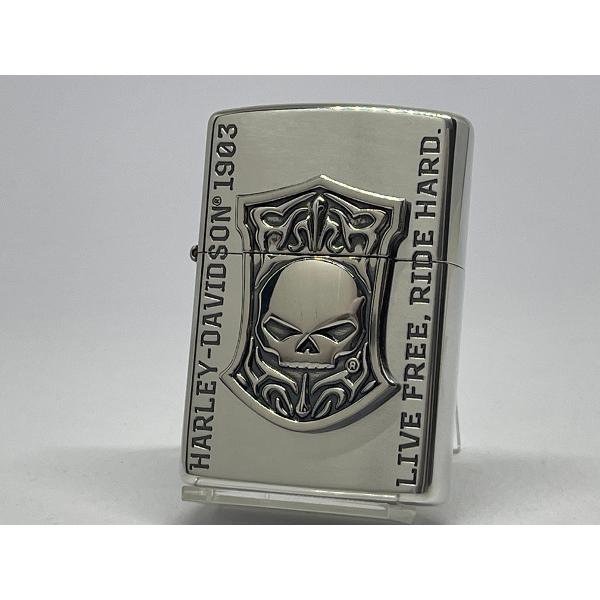 ZIPPO[ジッポー]HARLEY-DAVIDSON ハーレーダビッドソン スカル HDP-79