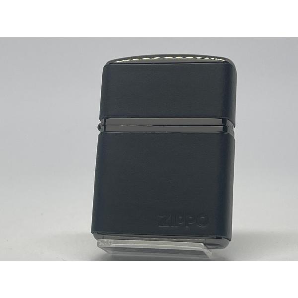 ZIPPO[ジッポー]アーマー ZIPPO クラシック・レザー ブラック 80073
