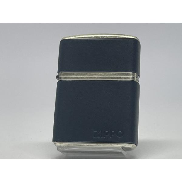 ZIPPO[ジッポー]アーマー ZIPPO クラシック・レザー ダークネイビー 80075