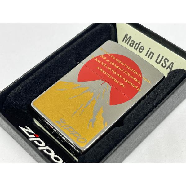 ZIPPO[ジッポー]プリントシリーズ 富士山 P・黄金富士