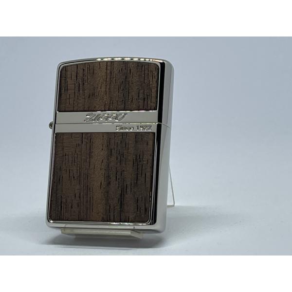 ZIPPO[ジッポー]両面加工 Wood Series WN-Wood ライト ウッドプレート貼り ...