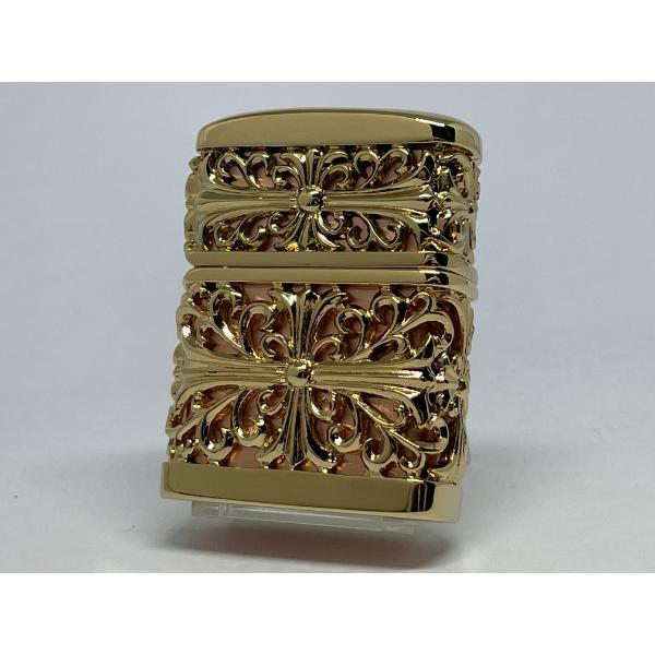 ZIPPO[ジッポー] CROSS JACKET(クロスジャケット)ピンクゴールドメッキ 2PMJ-...