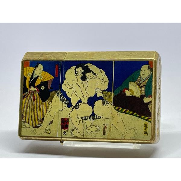 GEAR TOP[ギアトップ]ワイルドブラスオイルライター 浮世絵 相撲絵 MADE IN JAPA...