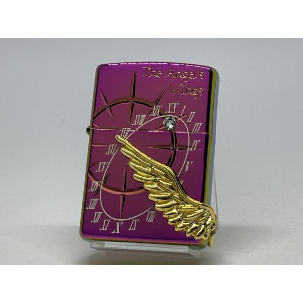 ZIPPO[ジッポー]ANGEL'S WINGS(エンジェル ウィング)20周年記念モデル チタンレ...